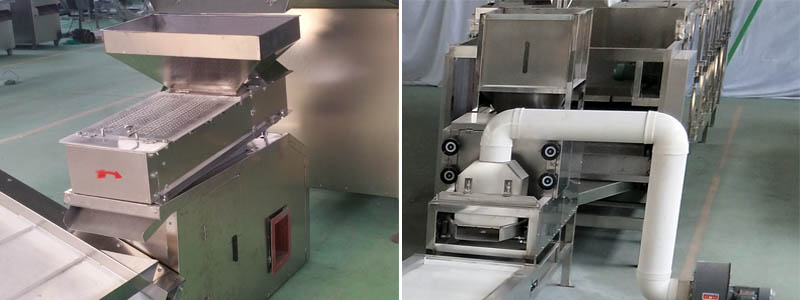Peanut peeling machine