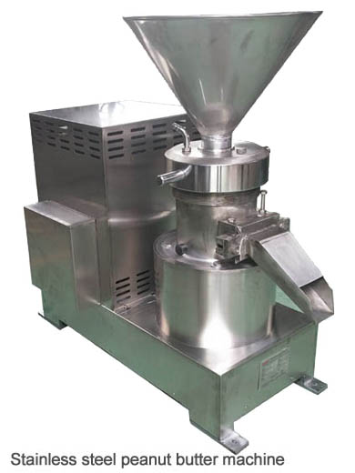 Peanut butter machine